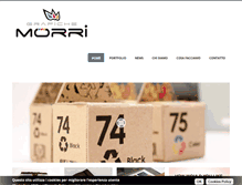 Tablet Screenshot of grafichemorri.com